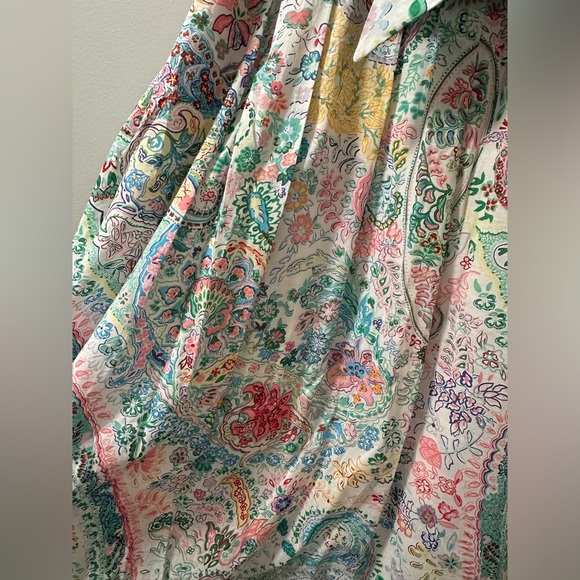 Like new Talbots A-Line 100% cotton skirt, Size 10 - Picture 2 of 5